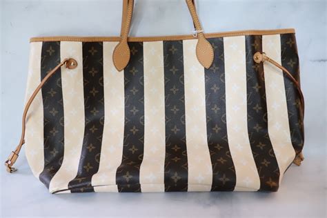 louis vuitton rayures neverfull gm